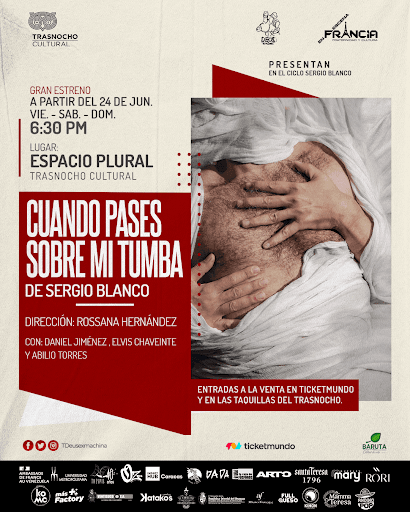 Póster de Cuando Pases sobre mi Tumba