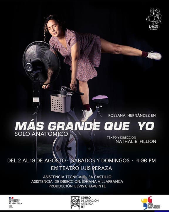 Póster de la obra Más grande que yo (solo anatómico)