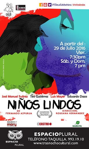 Póster de la obra Niños Lindos