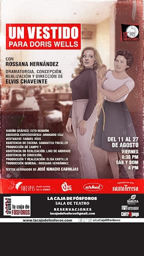 Póster de la obra Un Vestido para Doris Wells